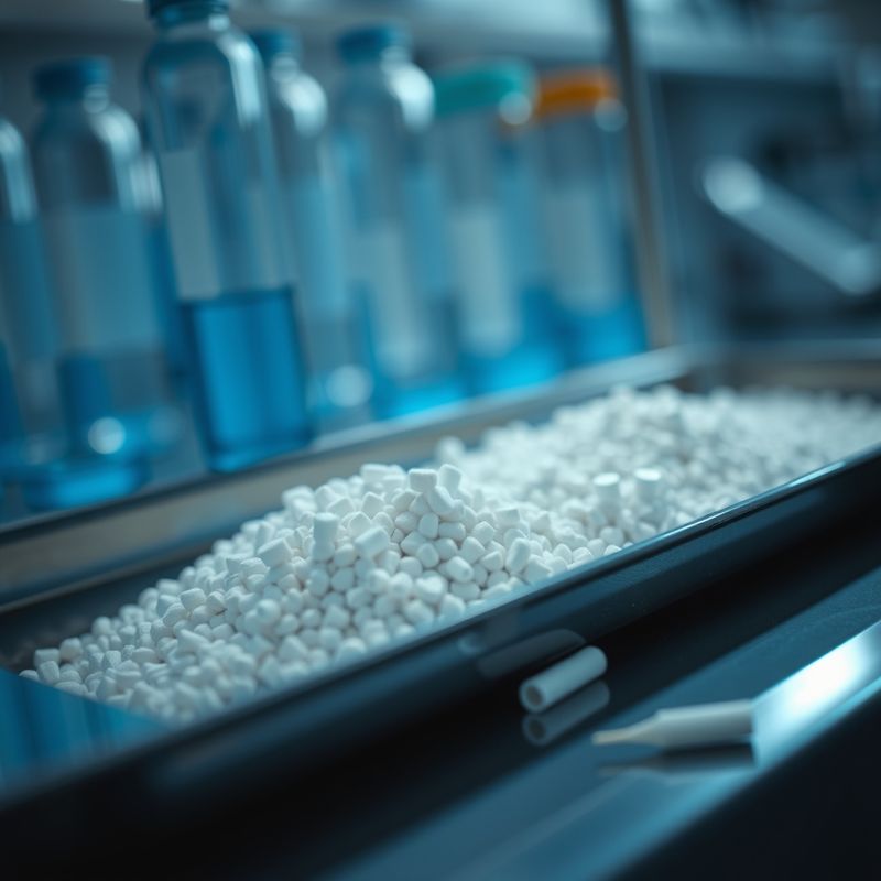 Arcabouço poroso de biomaterial em escala microscópica